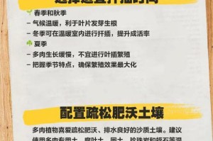多肉断枝的扦插技巧与方法（以多肉断了的枝条如何成功扦插？步骤详解）